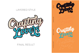 Its counterforms decrease as the passion increases! Platina Script Layered Font In Fonts On Yellow Images Creative Store