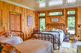 A room paneled in knotty pine looks cozy and comfortable, but not if you can hardly bear to touch the grimy walls. Use Pine Panels Knotty Pine Trim For Bedroom Remodels