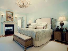 The blue bedroom is definitely one that easily impresses within a modern setting. Elegant Baby Blue Bedroom With Bench Hgtv
