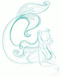Maybe you would like to learn more about one of these? Bedazzled Mermaid Ann Shen Video Mermaid Sketch Mermaid Drawings Art Reference