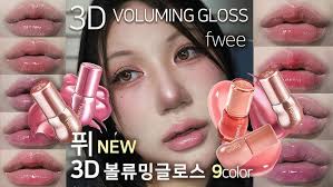 Fwee 3D voluming lip Gloss💗 A05 Currant 30% #fwee #lipgloss #lipstick  #makeup #kbeauty #viralshort