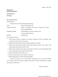 Mau tidak mau, anda harus mengurusnya kembali untuk mendapatkan dokumen penting itu. Surat Pernyataan Bank Sumut Docx