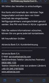 Im jahr 2005 wurde die advanzia bank gegründet und trat im mai 2006 als reine internetbank in den markt ein. Pin Von Kreditkarte Immer Noch Nicht Zugesandt Bank