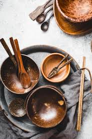 Rainforest Bowls Coconut Bowl Coconut Coconut Shell Crafts
