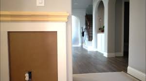 Our 4 size is the most popular. How To End Wainscot At A Corner Youtube