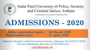 Sardar patel university of police, security and criminal justice in the city jodhpur by the address near lordi pundit ji, village, opp. Sardar Patel University Of Police Security And Criminal Justice Revamp Ed Cucet Youtube
