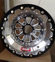 All center discs are made out of hsla steel. 752 Series 15x10 Rear Wheel