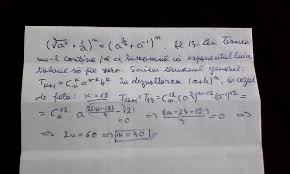 Sa se determine cel mai mare termen al dezvoltarii. Sa Se Determine N N Stiind Ca Al Treisprezecelea Termen Al Dezvoltarii Tex Sqrt 3 A 2 Brainly Ro