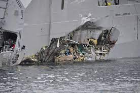 This is reported by the norwegian television station nrk. Cost To Repair Frigate Helge Ingstad Could Be More Than 1 3 Billion Safety4sea
