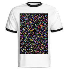 Jackjom Prismatic Color Hit Color Shirts For Men Amazon Com