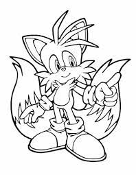 Sonic and tails coloring pages. Pin On Sonic Coloring Book