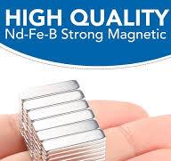 Deryun 60Pack Rectangular Magnets Bar Magnets Square Magnets Small Magnets  For Crafts,Rectangle Magnets,Collar Stay Magnets - Online Marketplace