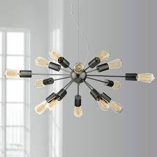 Possini Euro Hemingson 33 Wide 15 Light Sputnik Chandelier 7f397 Lamps Plus