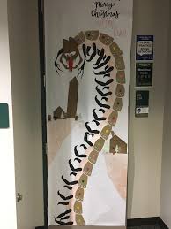 Materials found around your work area and items used during the course of regular business can help. Our School Had A Christmas Themed Door Decorating Contest After Much Work By Me And A Band Of Close Friends This Was Created Imsorryjon