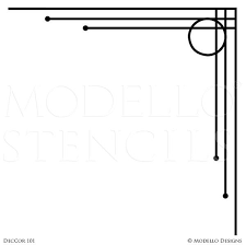 Custom Corner Stencils Ceiling Corner Patterns Wall Corners Design Modello Designs 37 wall corner paintings ranked in order of popularity and relevancy. deccor101 custom corner stencil