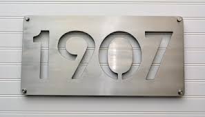 Wood varsity letters by artminds® $4.49. Extra Large Vertical Metal House Number Address Sign 9 X 42 Extra Large House Numbers Huge Numbers Business Address Modern Industrial Home Kitchen Com Home Decor