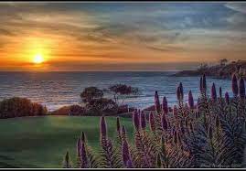 Salt Creek Beach Sunset Laguna Niguel California Beach Sunset Sunset California Adventure