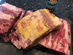 · smoke the ribs at 225 for about two hours until . How To Smoke Beef Back Ribs On The Big Green Egg Dino Beef Bones My Backyard Life