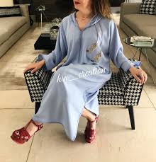Jellaba En Crepe Perlee By H N Fashion Fashion Outfits Eid Outfits