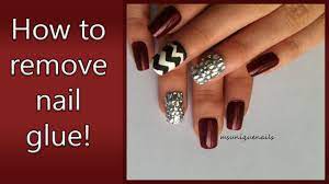 ( ‿ )i hope this video of how i take off glue on nails helped you. Diy How To Remove Nail Glue From Your Nails Youtube