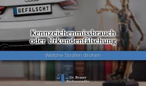 Unter welcher tatbestandsnummer finden sich entsprechende verstöße im aktuellen tatbestandskatalog? Kennzeichenmissbrauch Oder Urkundenfalschung