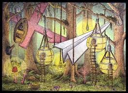 Free shipping on orders over $25 shipped by amazon. Colored Pencil Drawing Aceo Atc Sl20xx Fundraiser Surreal Landscape Forest 410710343