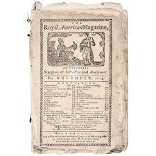 Sold Price Paul Revere Engraved Royal American Magazine Masthead Cover Page November 1774 September 6 0120 9 00 Am Pdt Paul Revere Cover Pages Revere