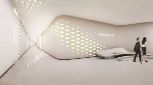 Opus Office Towers Interiors Zaha Hadid Architects Zaha Hadid Design Futuristic Interior Zaha Hadid