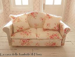 Romantic English Cottage Style Sofa 1 12 Dolls House Etsy English Cottage Style Cottage Style Sofa Cottage Style