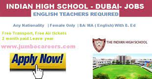 We pride ourselves on guara… Teachers Vacancies At Indian High School Ihs Dubai With Free Visa