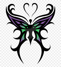 Butterfly tattoos not only encapsulate beauty and grace, but they also the meaning behind a butterfly tattoo can be different for different people. Cool Color Tribal Butterfly Tattoo Design By Psychobabbledream Butterfly Tribal Tattoo Designs Free Transparent Png Clipart Images Download