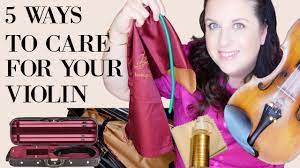 5 Ways To Care For Your Violin!!! - Youtube