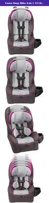 Cosco Easy Elite 3 In 1 Cc187dsi Convertible Car Seat Dahlia Belt Positioning 40 80 Lbs Side Impact Protection Th Awesome Baby Gear Baby Car Seats Car Seats