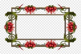Marcos para foto en png. Bordes Y Marcos Marcos Arreglos Florales Rectangulo Decoracion Png Pngwing
