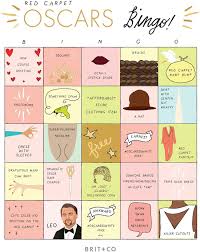 play oscars bingo with our free printable