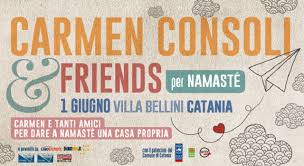 Music video by carmen consoli performing fiori d'arancio. Carmen Consoli Friends Per Namaste Villa Bellini Catania Guida Sicilia