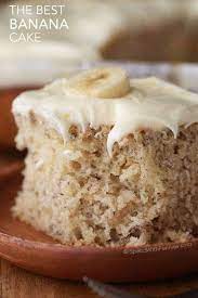 This banana cake recipe calls for a mixture of bth granulated and brown sugar. The Best Banana Cake Spend With Pennies
