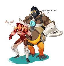 Overwatch Outfit Swap Tracer And Winston Submission By Anon It S Done Okay So I Learned Two Things While Drawing Overwatch Overwatch Comic Overwatch Funny