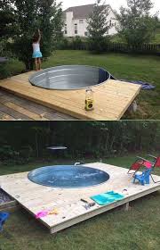 Can We Bury One Of These Into The Side Of The Hill In 2020 Diy Swimming Pool Diy Pool Tank Pool