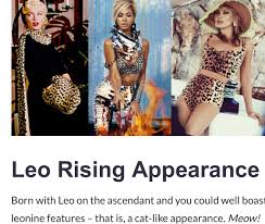The rising sign or the ascendant is what defines how you present yourself to the world, including your looks. Do You Associate Your Facial Physical Appearance W Your Moon Sign Than W Your Sun Or Ascendant Lipstick Alley