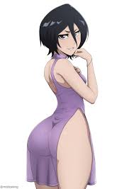 bleach, kuchiki rukia, mistowing, 1girls, ass focus - R34 Vault