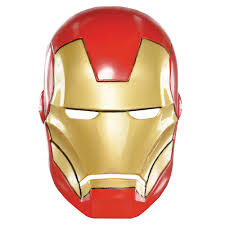 Try to color iron man to unexpected colors! Plastic Iron Man Mask For Children Party City