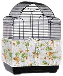 Fsflag Bird Cage Skirt Print Fabric Bird Bloomer Green