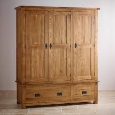 Wardrobe comes with two doors. Rustic Vintage Oak Solid Wood Bedroom 3 Doors With Drawers Large Wardrobe Armoire China Antique Bedroom Furniture Made In China Com