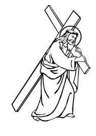 Let children be enlightened on the significance of the historic event by completing this free and unique set of coloring pages. Jesus Carrying The Cross Coloring By Mrfitz Teachers Pay Teachers