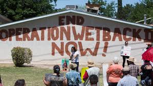The fiesta de las cruces ( festival of the crosses ) or cruz de mayo ( may cross ) is a crosses with flowers are taken in procession throughout the city. Dozens Rally In Support Of Immigrants