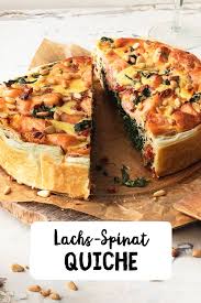 Lachs Spinat Quiche Rezept Rezept Spinat Quiche Lachs Spinat Quiche Lachs Spinat