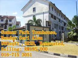 No 31 jalan jed sadu 8, bandar seri alam 81750 masai johor, johor bahru, malezya, 81750. Summer Park Townhouse Bandar Seri Alam Masai Johor Malaysia Youtube