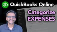 QuickBooks Online 2024: How to Categorize Expenses - YouTube
