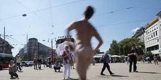 Nackt-Performance in Biel - Vaterland online